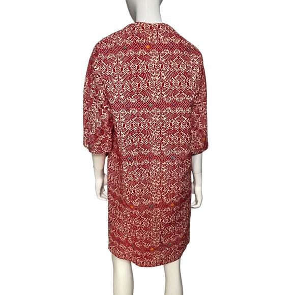 Vintage 1960’s Red Tapestry Jacket Coat Small/Medium - Picture 3 of 8
